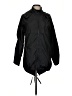 ASOS 100% Polyester Solid Black Raincoat Size 4 - photo 1