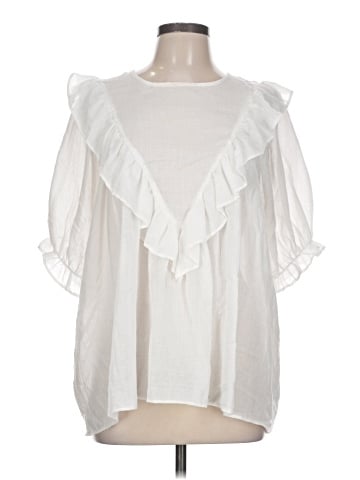 Mustard Seed 3/4 Sleeve Blouse (view 1)