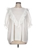 Mustard Seed Ivory 3/4 Sleeve Blouse Size L - photo 1