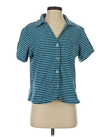 Frankies Bikinis Short Sleeve Blouse (view 1)
