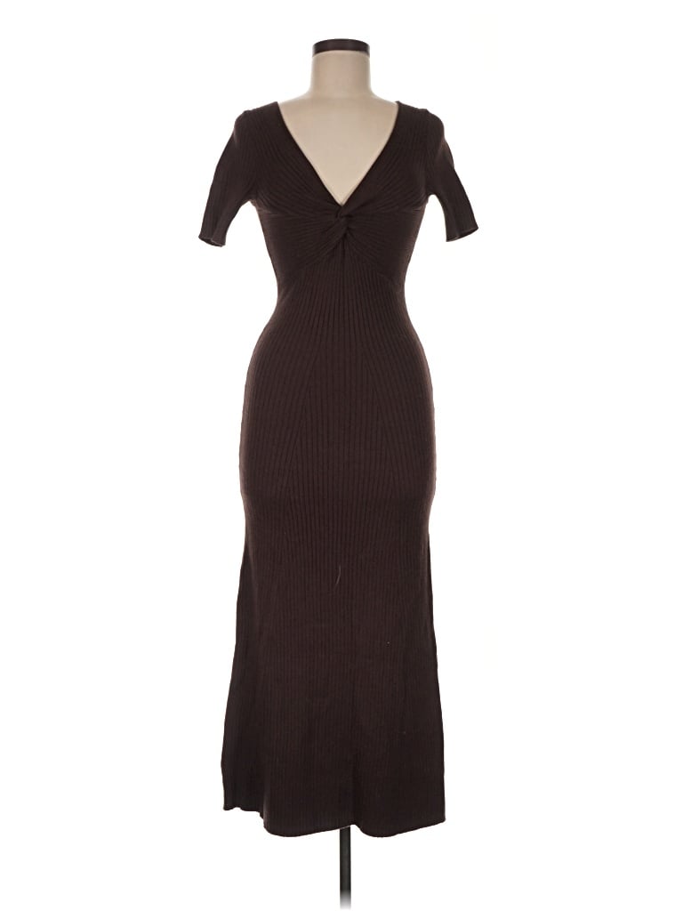 Pre-owned Dress Forum Casual Dress In Brown