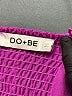 Do & Be 100% Polyester Solid Purple Romper Size S - photo 4
