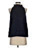 Ann Taylor Black Sleeveless Blouse Size S - photo 1