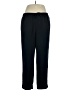 Talbots 100% Polyester Solid Black Casual Pants Size XL - photo 1