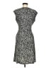 Chaps Animal Print Gray Cocktail Dress Size M - photo 2