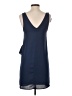Everly 100% Polyester Solid Blue Cocktail Dress Size S - photo 2