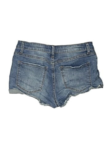 See Thru Soul Denim Shorts (view 2)