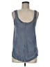 Paige Stripes Blue Tank Top Size M - photo 1