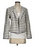 Banana Republic Stripes Silver Gray Blazer Size 4 - photo 1