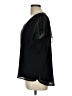 Design History Black Short Sleeve Blouse Size L - photo 5