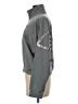Adidas 100% Polyester Gray Track Jacket Size M - photo 5