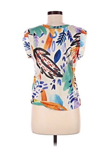 Zara W&B Collection Sleeveless T-Shirt (view 2)