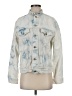 Levi's 100% Cotton Graphic White Denim Jacket Size S - photo 1