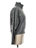 Adidas 100% Polyester Gray Track Jacket Size M - photo 4