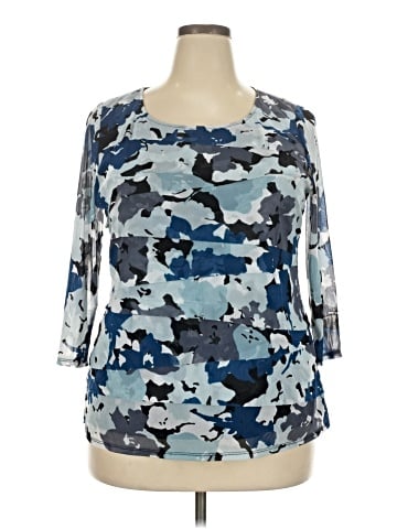 Alfani 3/4 Sleeve Blouse (view 1)