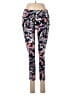 Lululemon Athletica Print Pink Black Leggings Size 6 - photo 1