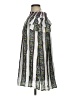 Altar'd State 100% Rayon Color Block Floral Graphic Stripes Silver Casual Dress Size S - photo 5