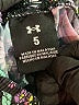 Under Armour Floral Black Athletic Shorts Size 5 - photo 3