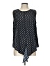 41Hawthorn 100% Polyester Polka Dots Black Sleeveless Blouse Size L - photo 1