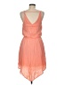 Splendid 100% Rayon Solid Orange Casual Dress Size M - photo 2