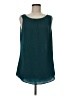 CAbi 100% Polyester Teal Sleeveless Blouse Size M - photo 1