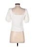 Catherine Malandrino Ivory Short Sleeve Top Size S - photo 2