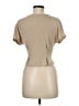 Inspired Hearts Tan Short Sleeve Top Size M - photo 2