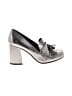 Kenneth Cole REACTION Metallic Silver Heels Size 7 - photo 1