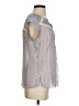 Daniel Rainn Tweed Silver Short Sleeve Blouse Size S - photo 4