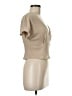 Inspired Hearts Tan Short Sleeve Top Size M - photo 4