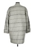 Rebecca Taylor Chevron-herringbone Gray Coat Size 10 - photo 2