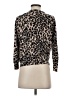 Halogen Animal Print Brown Cardigan Size S - photo 2