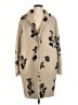 Herno 100% Polyester Animal Print Tan Coat Size EU (IT) 42 / US 6 - photo 1