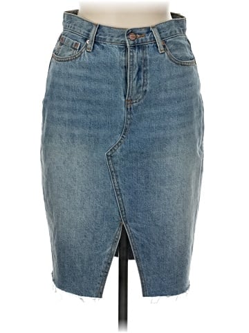 Marine Layer Denim Skirt (view 1)