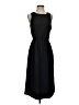 J.Crew 100% Polyester Solid Black Casual Dress Size 2 - photo 1