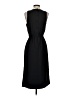J.Crew 100% Polyester Solid Black Casual Dress Size 2 - photo 2