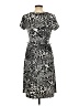 Ashley Stewart Animal Print Silver Casual Dress Size 12 Plus - photo 2