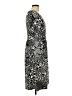 Ashley Stewart Animal Print Silver Casual Dress Size 12 Plus - photo 4