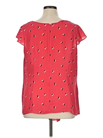 Worthington Short Sleeve Blouse (view 2)