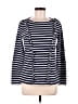 Boden 100% Cotton Blue Long Sleeve Top Size 8 - photo 1