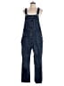 Old Navy 100% Cotton Blue Overalls Size 12 - photo 1