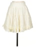Lulus 100% Rayon Solid Ivory Casual Skirt Size XS - photo 1