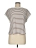UEU Stripes Ivory Short Sleeve T-Shirt Size M - photo 1