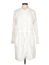 Lands' End 100% Cotton White Cardigan Size L - photo 1