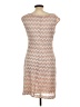 Connected Apparel Chevron-herringbone Tan Casual Dress Size 12 - photo 2