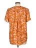 DR2 100% Polyester Orange Short Sleeve Henley Size L - photo 2