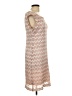 Connected Apparel Chevron-herringbone Tan Casual Dress Size 12 - photo 4