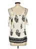 Blush 100% Rayon Ivory Sleeveless Blouse Size L - photo 2