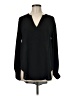 Maurices 100% Polyester Black Long Sleeve Blouse Size M - photo 1