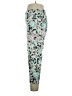 J.Jill Floral Green Linen Pants Size L - photo 5